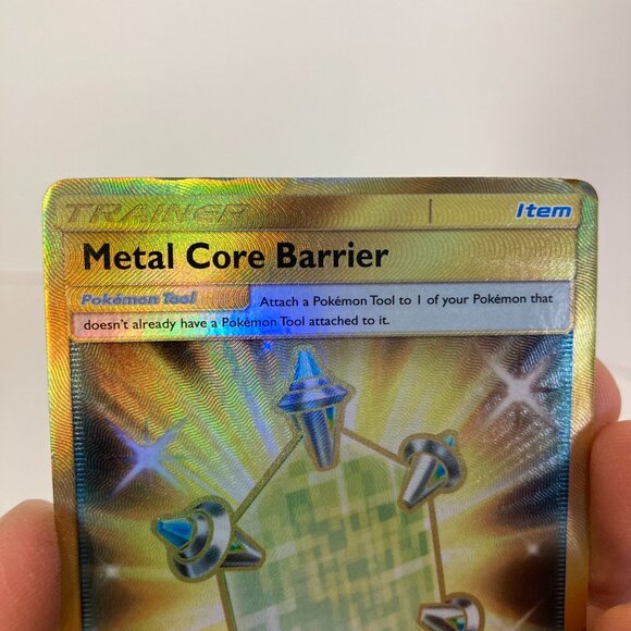 Metal Core Barrier - 232/214 - Pokemon Unbroken Bonds Sun & Moon Secret Card VLP - Picture 5 of 9